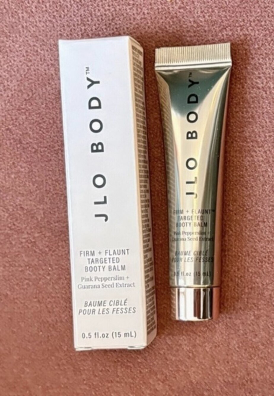 J Lo Body Firm + Flaunt Targeted Booty Balm, 0.5 fl. oz. NIB